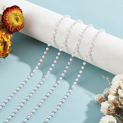 Пластиковые цепочки из искусственного жемчуга ручной работы CHC-PH0001-17