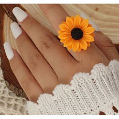 Кольца из смолы подсолнечника для женщин FS-WG1F28B-01