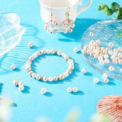 60 шт. 3 вида бусин из натурального культивированного пресноводного жемчуга PEAR-TA0001-19