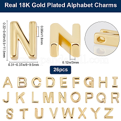 26шт 26 стиля латунные подвески&nbsp;KK-BBC0016-53