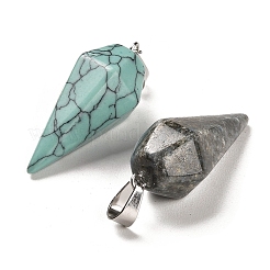 Природные и синтетические смешанные подвески драгоценных камней&nbsp;G-M424-08P