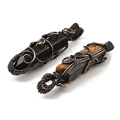 Природных тигровый глаз подвески&nbsp;G-K338-28R-04