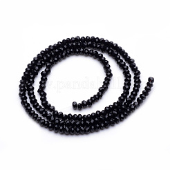 Прозрачные стеклянные бусины GLAA-R200-C08