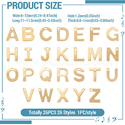 26 шт. 26 стиля подвески из нержавеющей стали 304&nbsp;STAS-TA0005-36