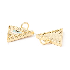 Латунные микро проложить кубического циркония подвески&nbsp;ZIRC-P098-05G-03