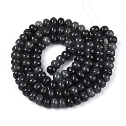 Выпечки нарисованные потрескивание стеклянные бусины пряди&nbsp;DGLA-N020-01A-08