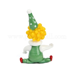 Украшения для выставки клоунов ручной работы в технике лэмпворк&nbsp;LAMP-Q005-12D