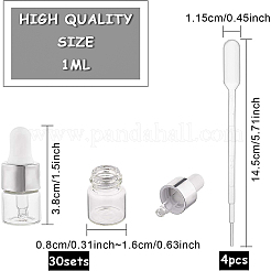 Стеклянные бутылки-капельницы MRMJ-BC0002-24