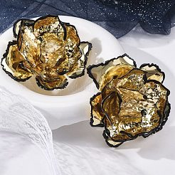 Серьги-гвоздики из сплава и железа&nbsp;EJEW-M075-05G