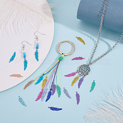 90шт 9 цвета подвески из нержавеющей стали&nbsp;STAS-GA0002-01