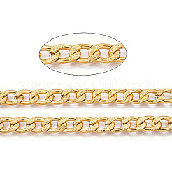 Алюминиевые текстурированные цепи с кубинскими звеньями CHA-T001-41G