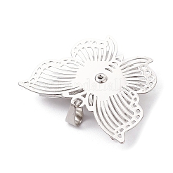 Подвески латунные горный хрусталь PALLOY-JF02513-08