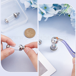 2 шт. подвески в виде стеклянных бутылок из нержавеющей стали 304 STAS-UN0044-69