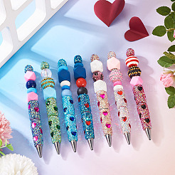 2шт. шариковая ручка со стразами из полимерной глины OFST-TA0001-03C