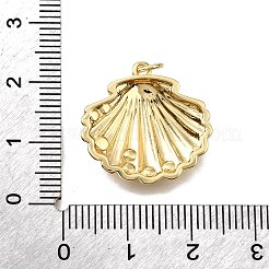 Подвески из латунного АБС-пластика с жемчугом X-KK-V011-59G