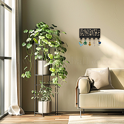 Настенные вешалки из дерева и железа HJEW-WH0055-100