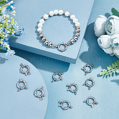 10 шт. пружинные кольцевые застежки из нержавеющей стали 304 STAS-UN0033-60