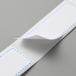 Прямоугольная дата пустые наклейки DIY-WH0349-22B
