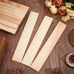 Необработанные деревянные прямоугольные срезы FIND-WH0438-002B