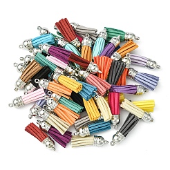 56 шт. 28 цвета искусственная замша подвеска с кисточкой украшения FIND-FS0003-12