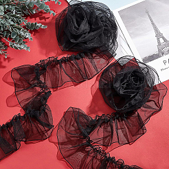 Кружевной отделкой OCOR-WH0020-14