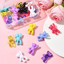 28шт 14 цвета акриловые подвески MACR-FS0001-84