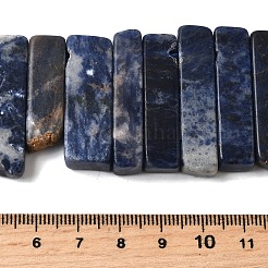 Природный содалит бисер нитей G-S386-D19