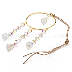 Железные висячие украшения&nbsp;AJEW-H154-07B