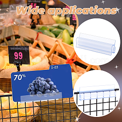 Пластиковый держатель для рекламных клипов DIY-WH0008-12