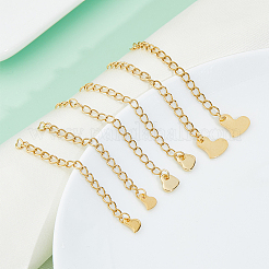 30 шт. 3 стиля удлинитель цепи из нержавеющей стали 304&nbsp;STAS-DC0016-78G