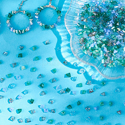 5 нить гальваника стеклянные бусины нити&nbsp;EGLA-LT0001-03A