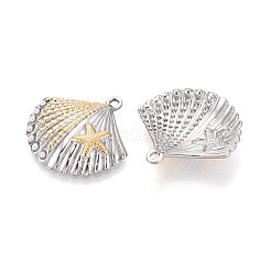 Подвески из нержавеющей стали 304 и искусственного жемчуга&nbsp;STAS-T073-71GP