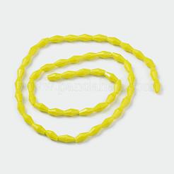 Непрозрачное стекло бисер нитей&nbsp;GLAA-P001-03B-02