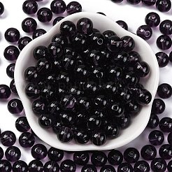 Стеклянные бусины прозрачных цветов&nbsp;SEED-Z004-T8MM-04