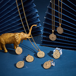 12 шт. подвески из нержавеющей стали 304&nbsp;STAS-UN0032-34