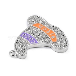 Стойки обшивки латунь кубического циркония подвески&nbsp;KK-D031-07P-02