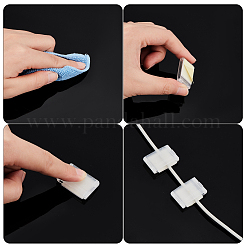 Пластиковые зажимы для управления кабелем AJEW-WH0250-40