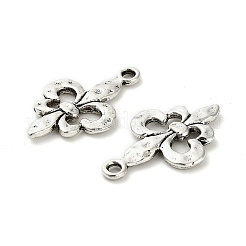 Подвески из сплава в тибетском стиле с символом лилии PALLOY-E776-01AS-02