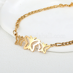 Браслеты-цепочки Figaro из нержавеющей стали 201&nbsp;MT8282