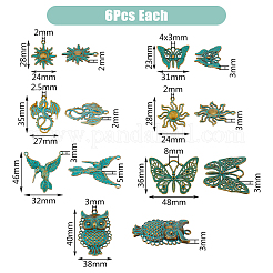 Подвески из цинкового сплава FIND-FH0008-39