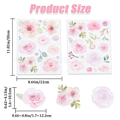 ПВХ пластиковая наклейка для аксессуаров для украшения стен&nbsp;AJEW-WH0007-07