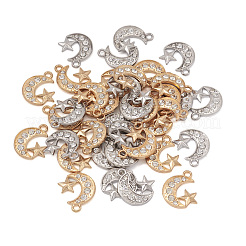 Подвески из сплава 50шт 2 цветов&nbsp;FIND-TA0004-31