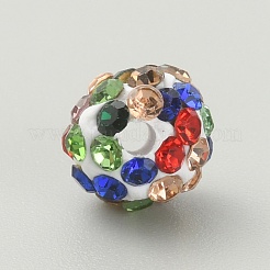 Горный хрусталь проложить диско шар бусины&nbsp;RB-TAC0002-02B-04