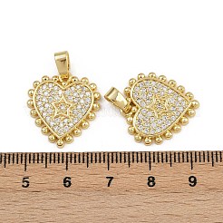 Латунные микропаве прозрачные подвески с фианитом&nbsp;ZIRC-I367-13G-03