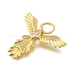 Латунные микро проложить кубического циркония подвески&nbsp;KK-S523-05G