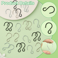 90 шт. 3-х цветные железные крючки S-образной формы&nbsp;IFIN-SP0001-48