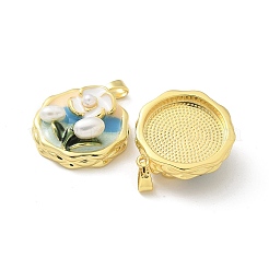 Латунь эмаль подвески KK-Z083-11G