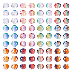 12 цвет стеклянных бусин с эффектом кракле CCG-TA0002-05B