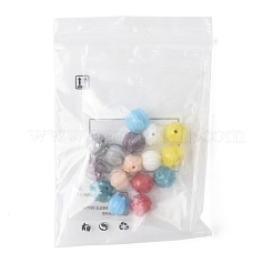 16шт 8 цвета бусины лэмпворк ручной работы LAMP-FS0001-25