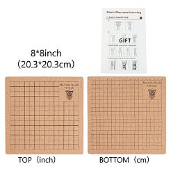 Коврики из пробкового дерева для вязания KNIT-PW0001-07